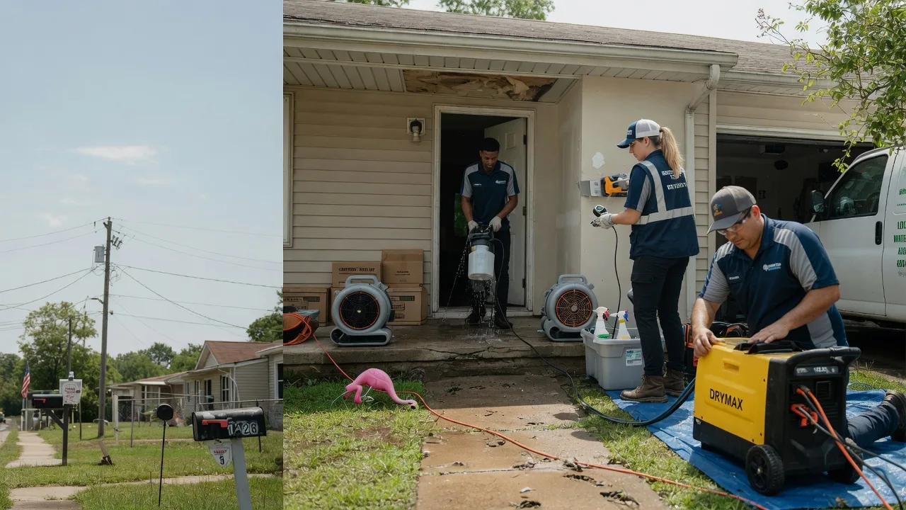 Storm Damage Water Removal in Cannelburg, IN near me